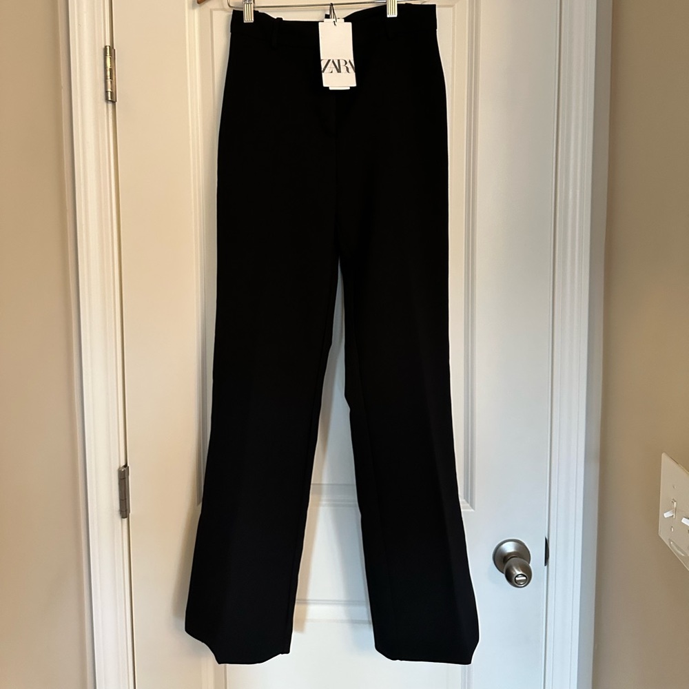 Zara black trouser NWT